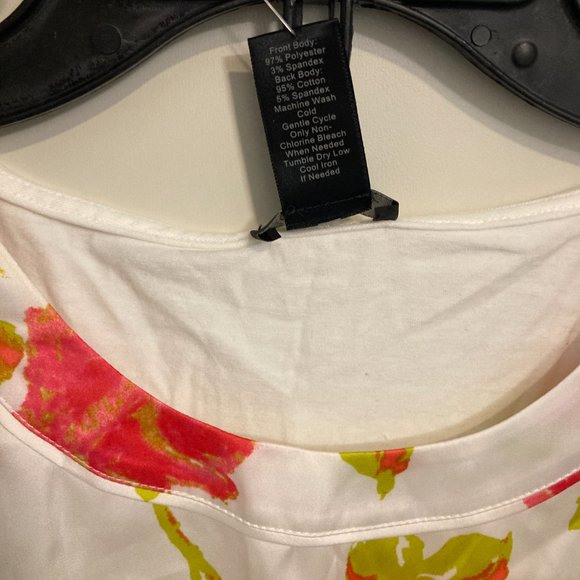 Floral Ann Taylor Tank (XXSP) - Picture 5 of 5